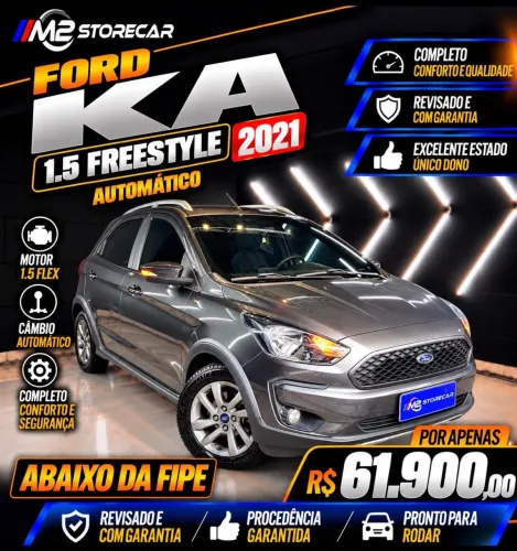 Ford KA 1.5 Freestyle 12V Flex 5P Aut. 2021