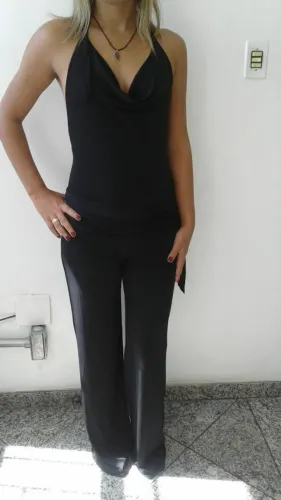 Macacão preto