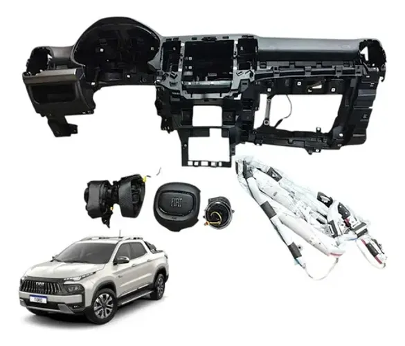 Kit Airbag Fiat Toro 2025 2026 Preta