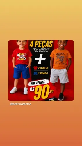 Kits Conjuntinhos infantis masculino