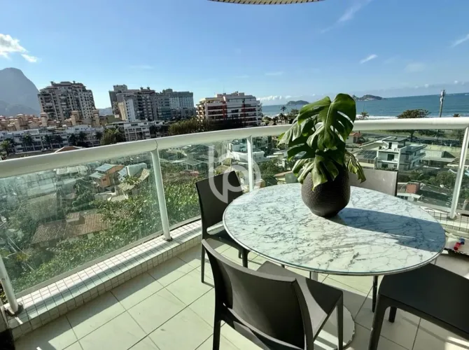 Flat 1 Quarto | 55 m² | Wyndham Barra Barra da Tijuca | Vista para o Mar | Aluguel R$ 5.5