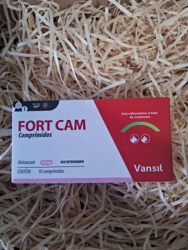 Fort Cam 0,5 mg anti-inflamatório para cães e gatos