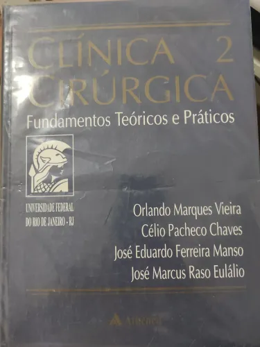 Livro Medicina - Clínica cirúrgica 2 volumes