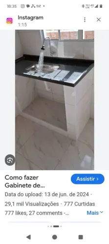 Alguém que faça pia de alvenaria