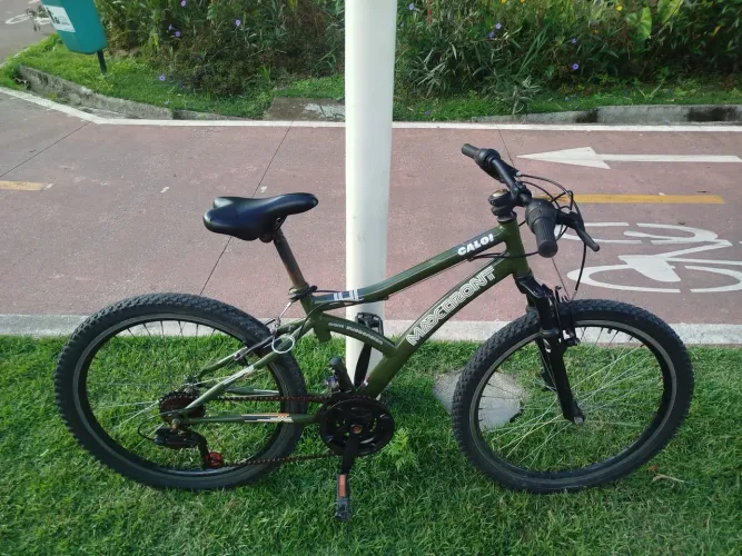 Bicicleta caloi max front 