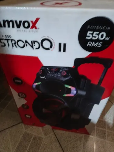 Vendo caixa de som Amvox 550w