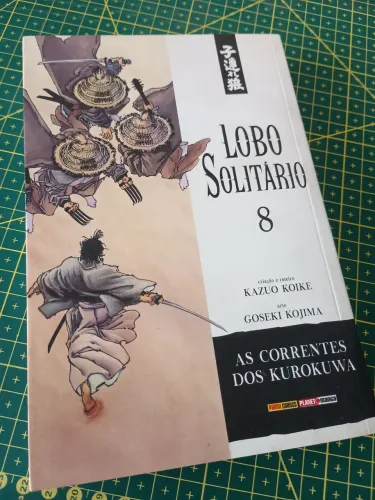 Mangá LOBO SOLITARIO vol 8 novo mas sem plastico