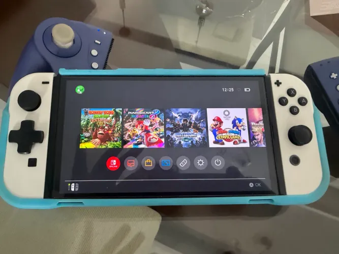Nitendo Siwtch Oled Desbloqueado + 1Tera de Jogos 