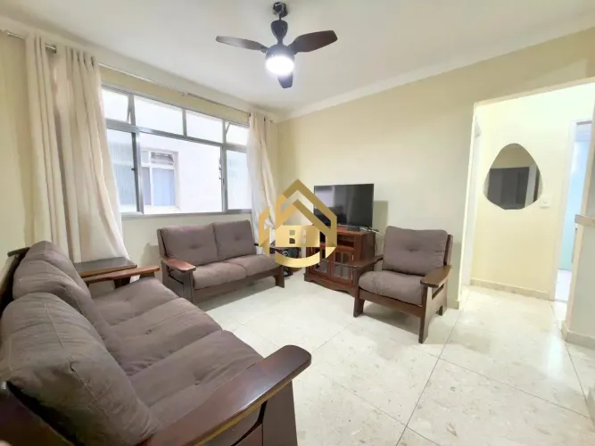 Apartamento com 2 dormitórios à venda por R$ 320.000 - Praia da Enseada - Guarujá/SP