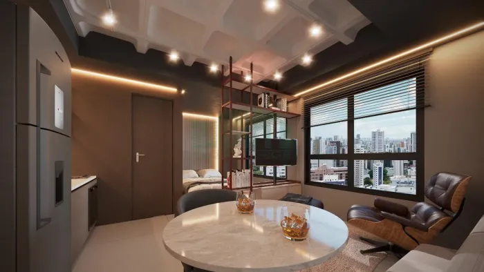 Apartamento para Venda em Recife, Aflitos, 1 dormitório, 1 banheiro