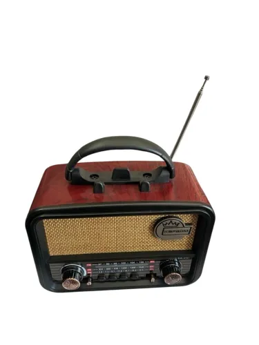 RÁDIO RETRÔ ANTIGO FM E BLUETOOTH KAPBOM KA-3181
