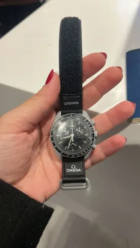 Relogio Omega x Swatch - Moonswatch Mission to the Moon