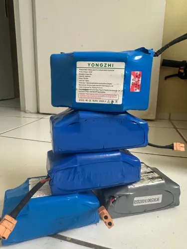 Bateria recarregavel para triciclo elétrico