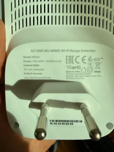 Repetidor Wi-Fi TP-Link AC1900 MU-MIMO Dual Band