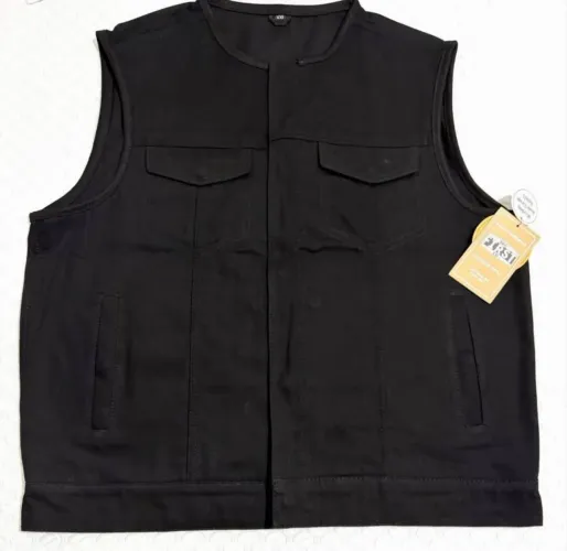 Colete Masculino Lona Heavy First MFG - Novo com Etiqueta