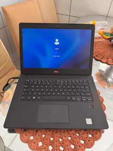 Notebook Dell i5 oitava geração 8gb memória ram ddr4 e SSD 240gb