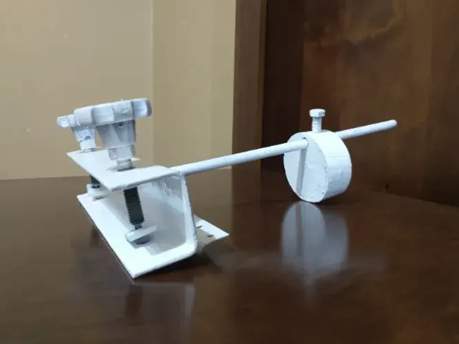 Garra 25 cm Com Contra Peso Para Serigrafia e Silk Screen (Estamparia) Dobradiças Soldadas