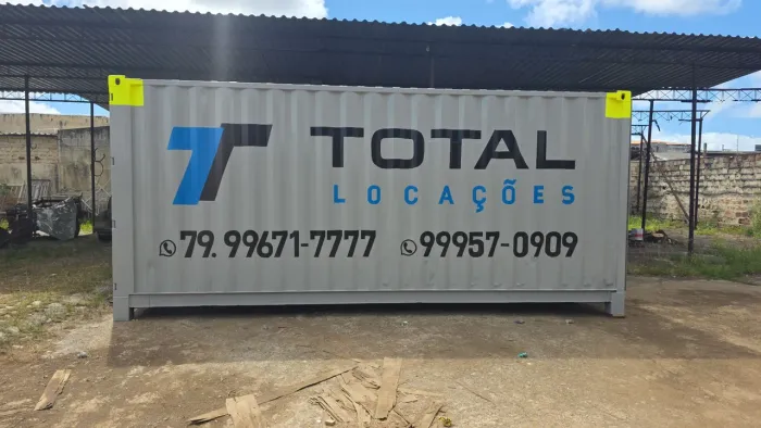 Disponivel p/ venda Conteiner almoxarifado 6 metros 79 9 * divido no cartão de cr