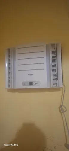 Ar condicionado de 10.000 BTUS com controle remoto e nota fiscal