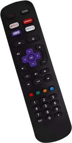 Controle Remoto para TV Semp TCL Com Roku Smart teclas especiais - Controle pra reposição,