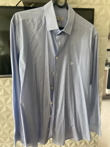 Camisa Dudalina Azul Claro Tam. 42