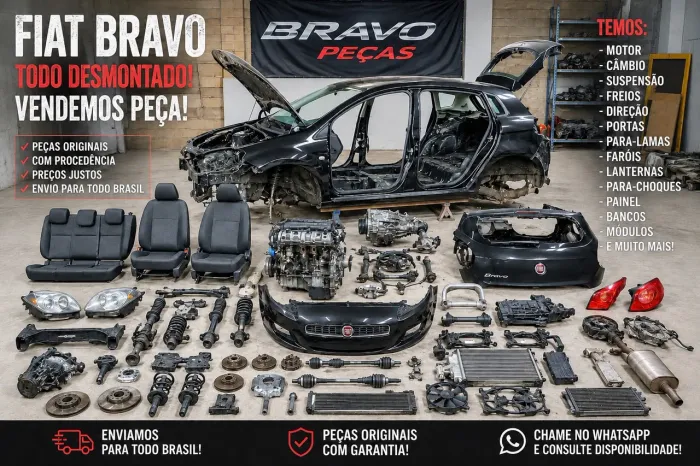 Peças Fiat bravo 