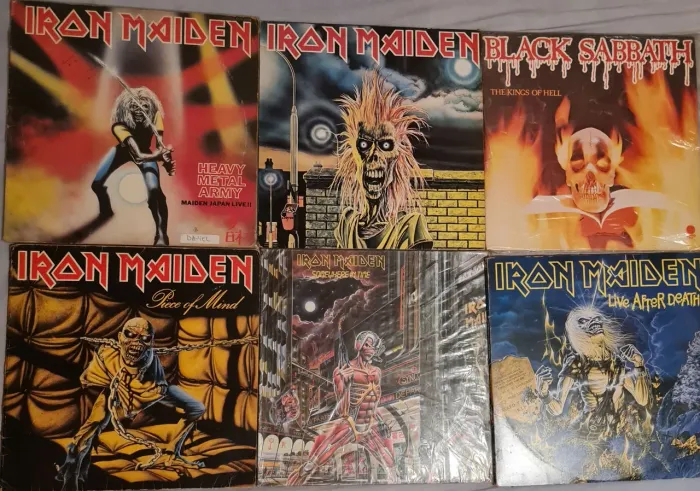 Discos vinil rock