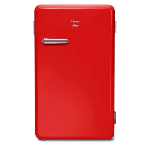 Frigobar Retrô Midea 95L Vermelho Rubi - 110V