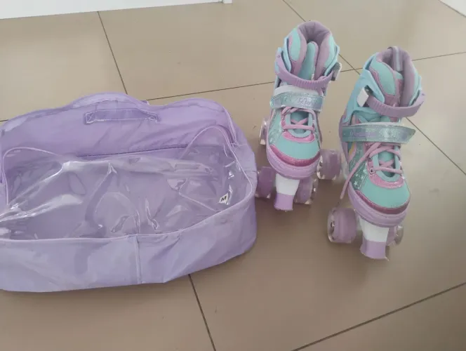 Patins infantil 1 vez usado