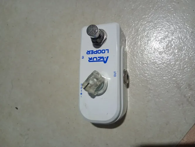 Pedal loop azor para guitarra violão baixo