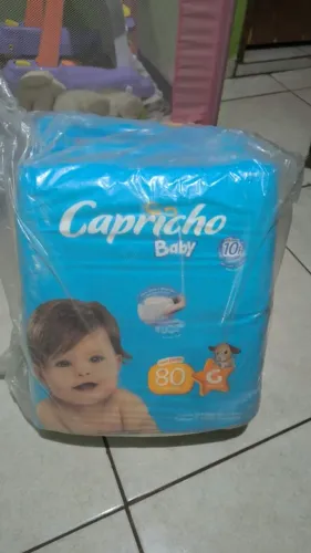 Fraldas Capricho Baby - Tamanho G