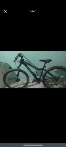 Vendo bicicleta semi nova