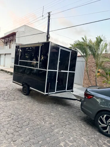 Trailer em ACM e Inox 3m x 2m (Parcelo no cartão em até 10X).