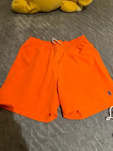 SHORT ORIGINAL POLO RALPH LAUREN LARANJA TAMANHO M