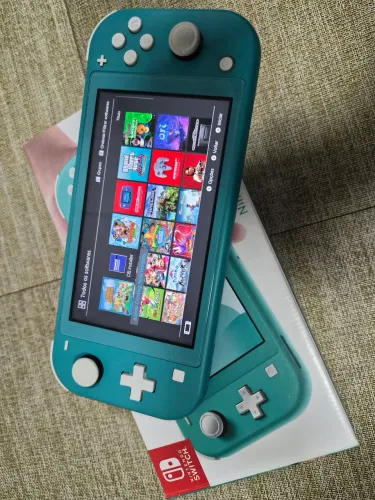 Nintendo SWITCH lite desbloqueado 256gb 