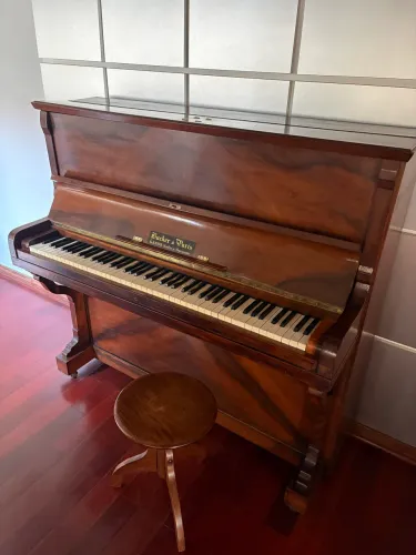 Piano raríssimo. Fabricado no século XIX(1885).Bucher à Paris