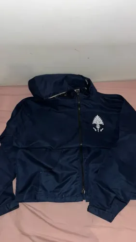 jaqueta corta vento inovas azul - tamanho M