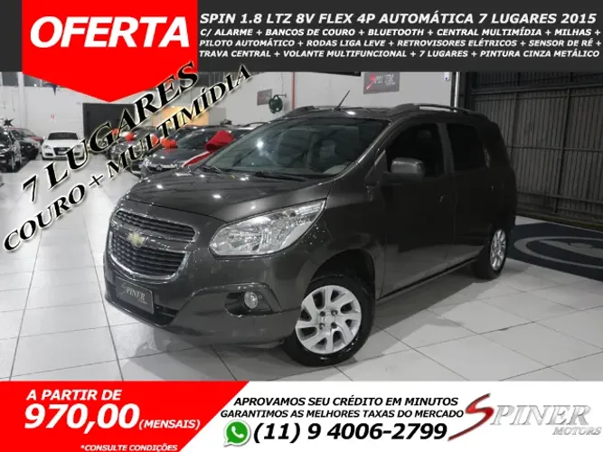 Chevrolet Spin LTZ 1.8 8V Econo.flex 5P Aut. 2015