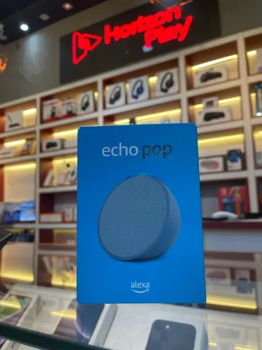 Promoção Amazon Echo pop 1 gen 2023 teal