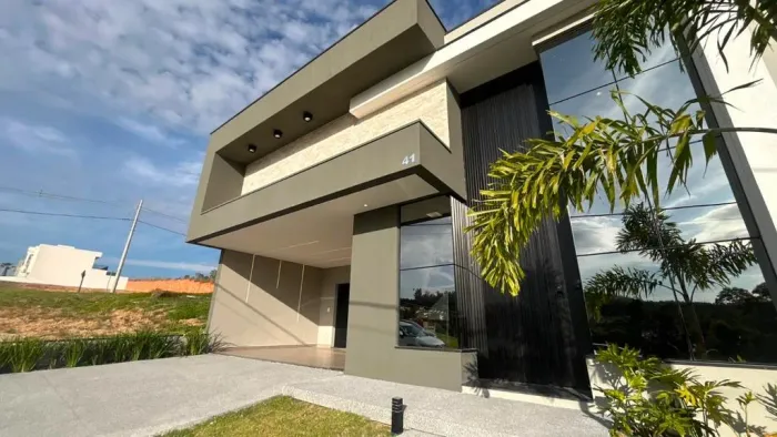 Casa à venda em Indaiatuba, Jardim Park Vista Real, com 3 suítes, com 197 m², Condomínio V