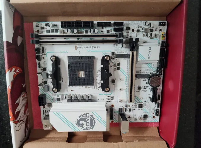 Placa Mãe Soyo B550M ARGB