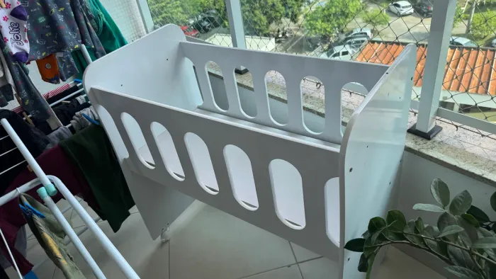 Mini Berço Branco