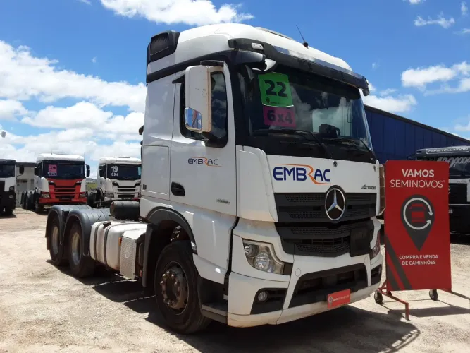 Mercedes-Benz Actros Actros 2651 MP5 LS 6x4 2p (diesel)(E5) 2021/2022 Vamos Seminovos Curi