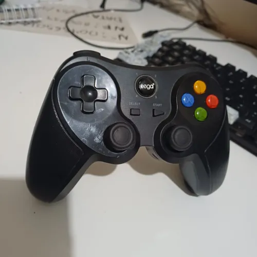 controle xbox 360 + suporte 