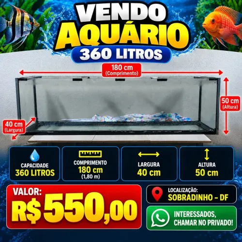 AQUÁRIO DE 1,80m