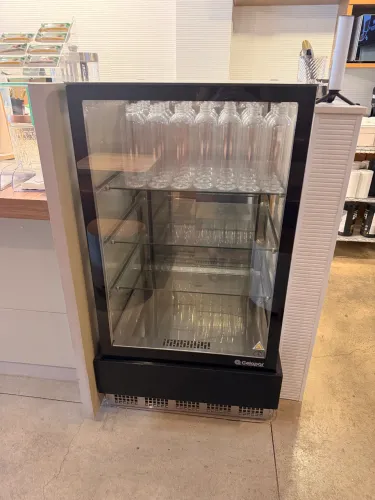 Vitrine Estufa Aquecida Ar Forçado De Vidro P/ Padaria 220v