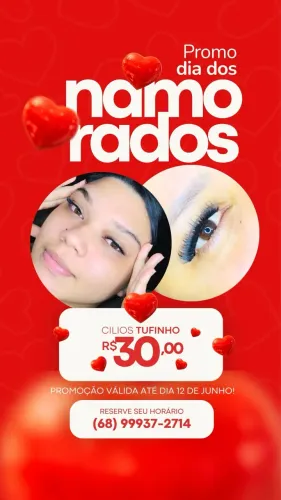 Cílios tufinho 
