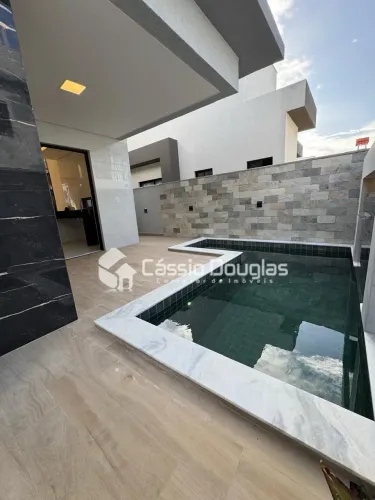 CASA TERREA AUTOMATIZADA NO CONDOMINIO FECHADO SUNVILLE, 3 QUARTOS, PISCINA - JOAO PESSOA 