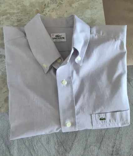 Camisa Lacoste Social Original