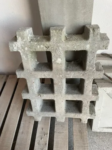 Piso grama pré-moldado 